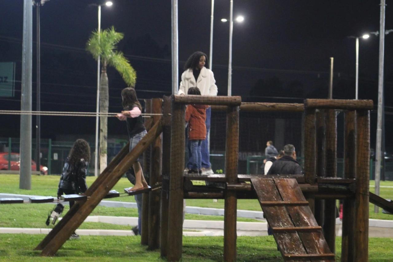 Santa Luzia: veja as fotos da inauguração do novo parque de Criciúma