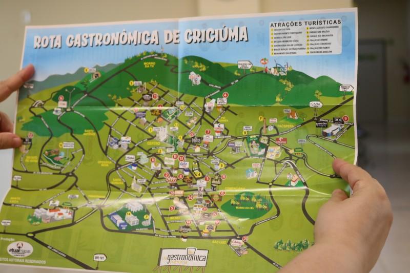 Mapa Gastronômico de Criciúma será lançado na Acic