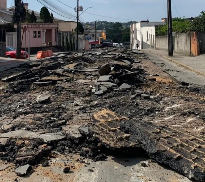 Obras em Cocal do Sul modificam trânsito na SC-108