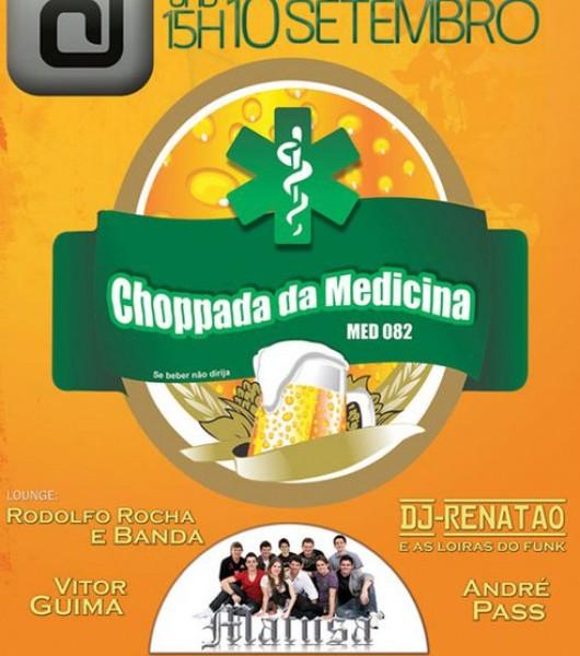 Choppada da Medicina neste sábado