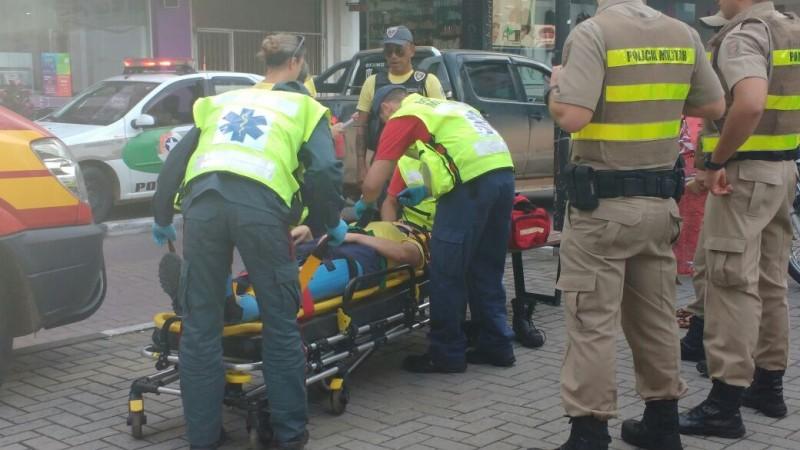Após se negar a pagar rotativo, motorista atropela Agente de Trânsito