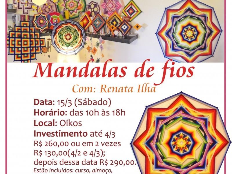 Workshop Mandalas De Fio