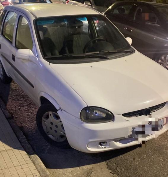 Polícia Militar recupera veículo furtado no Centro de Criciúma