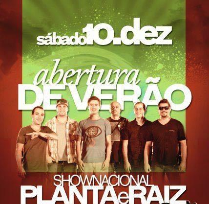 Jaguaruna recebe a banda de reggae Planta e Raiz 