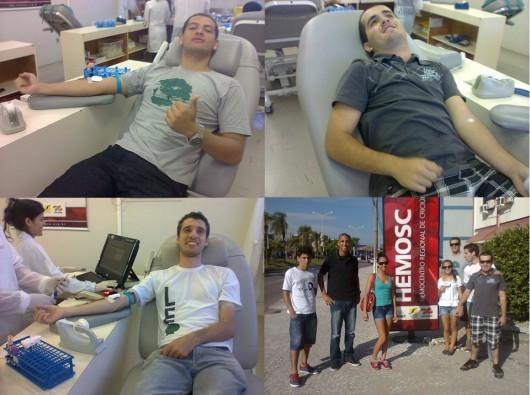 LEO Clube Rainha do Sul Cedup está engajado nas doações de sangue