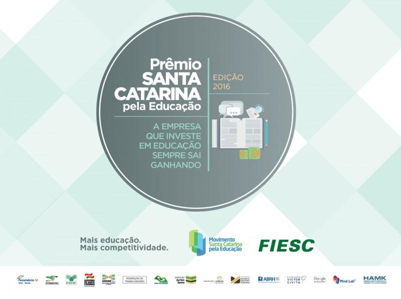 AGPR5 e Metalúrgica Rio Deserto faturam Prêmio Santa Catarina pela Educação