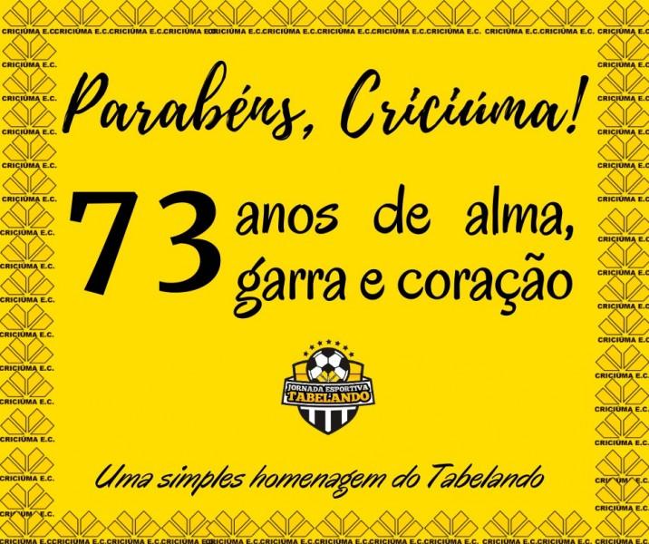 Parabéns, Tigre: 73 anos de alma, garra e coração