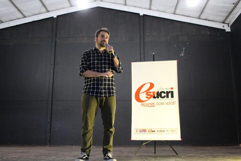 Luciano Potter encerra a Semana Acadêmica de Administração da Esucri