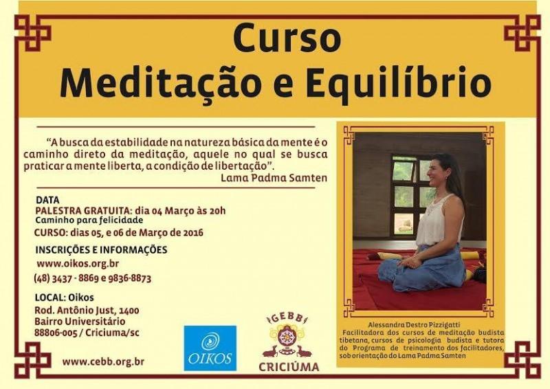 Curso De Meditacao E Equilibrio