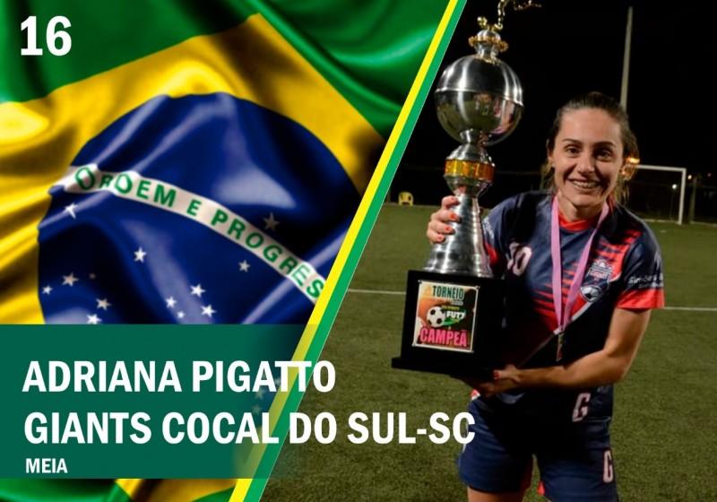 Equipe de futebol feminino de Cocal do Sul terá representante na Seleção Brasileira Fut 7