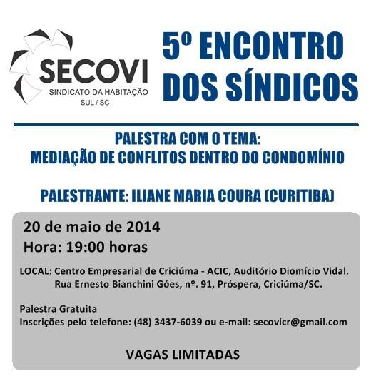  5º Encontro dos Síndicos