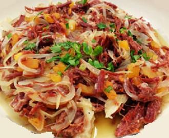 Roupa Velha ( Sobras de Carnes de Suino )