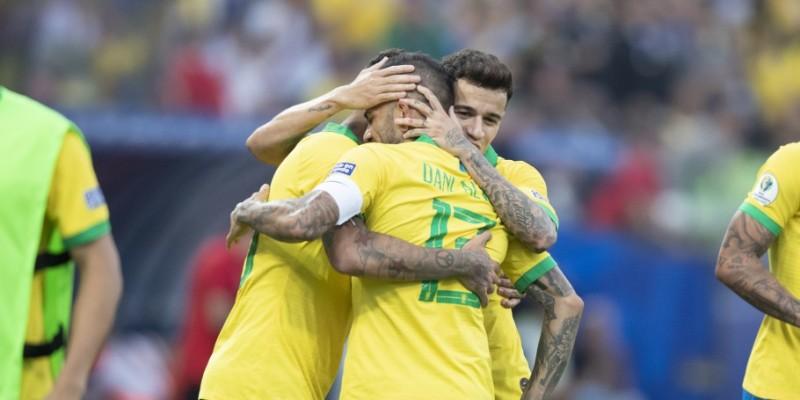 Brasil encerra primeira fase com goleada e primeira colocação garantida do grupo A 