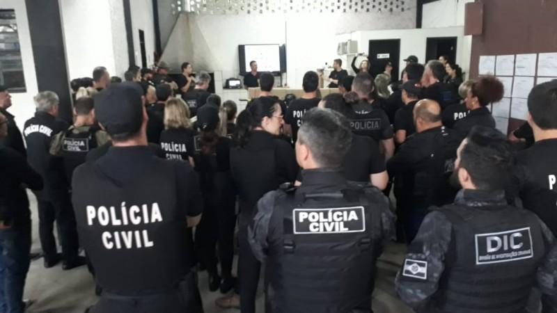 Polícia Civil realiza operação em Criciúma e Forquilhinha 