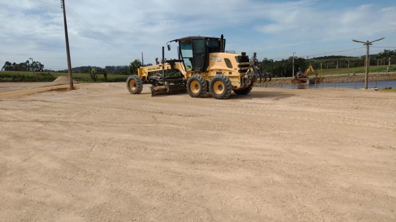 Governo de Içara nos preparativos para a festa dos agricultores e etnias 
