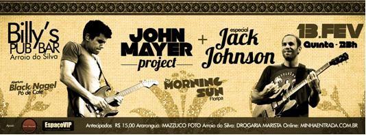 Especial John Mayer e Jack Johson - Billy\'s
