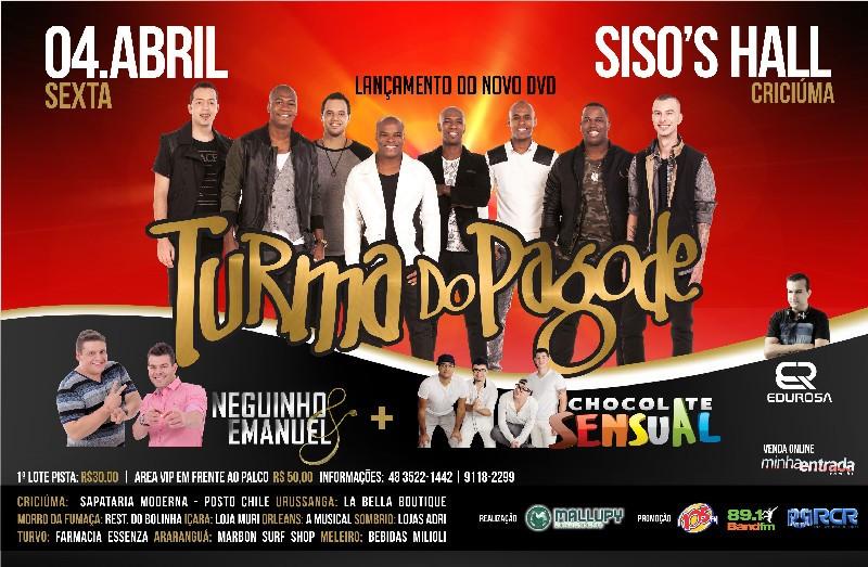 Turma do Pagode no Siso´s Hall