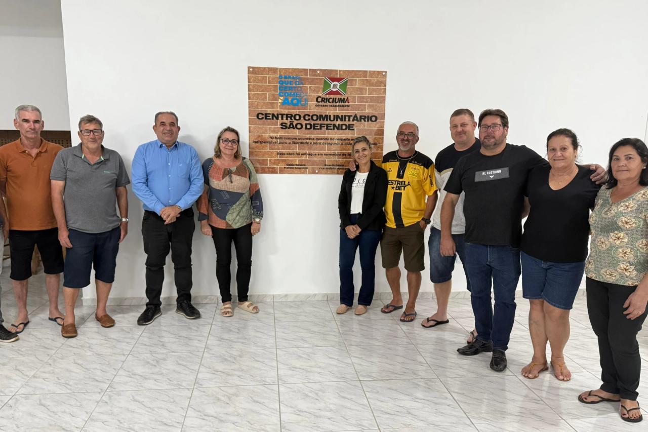 Moradores fazem reivindicações em reunião no bairro São Defende em Criciúma