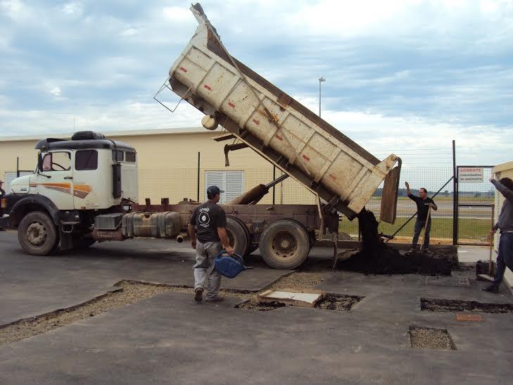 Concluída a manutenção no esgotamento sanitário do aeroporto de Jaguaruna