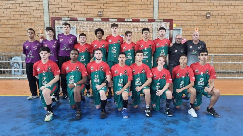 Taça Sul Brasil: handebol masculino sub-16 de Criciúma fica na 4ª colocação