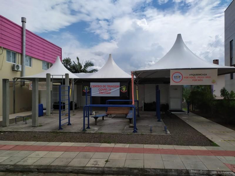 Centro de Triagem de Treviso é ampliado para atender pacientes