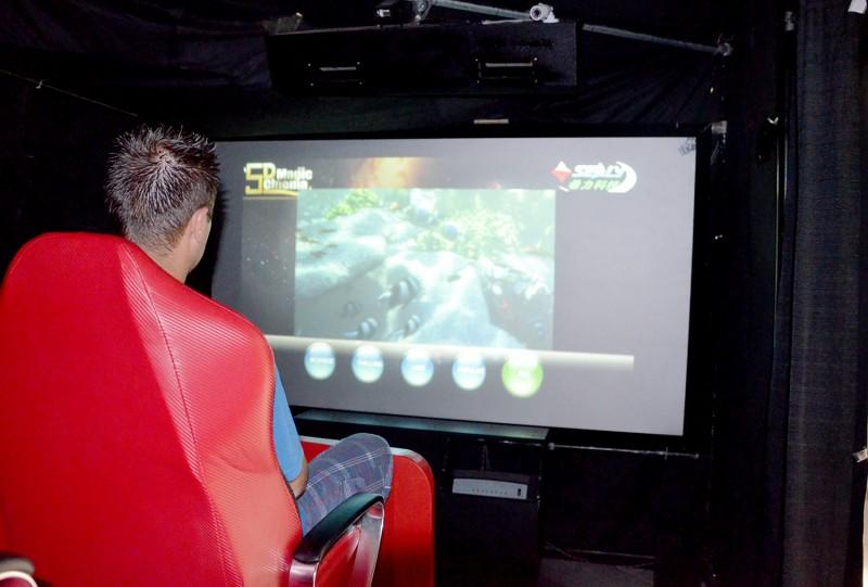 Cinema 6D volta ao Criciúma Shopping