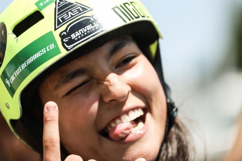 Raicca Ventura passa em primeiro para final do Park, mas bate a cabeça e é levada a hospital