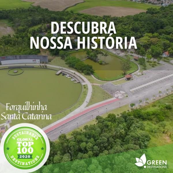 Forquilhinha é reconhecida entre os 100 destinos sustentáveis do mundo