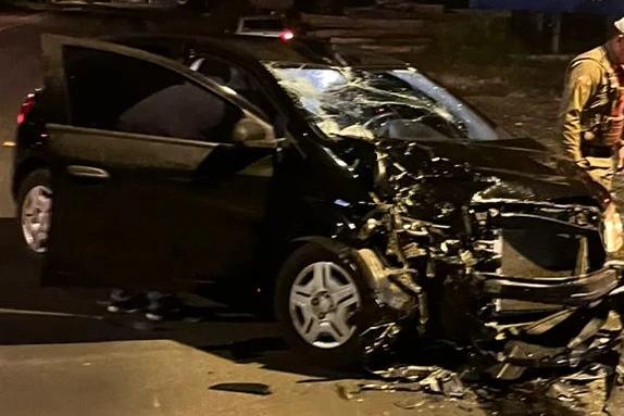 Motociclista morre após colisão frontal contra carro na SC-108