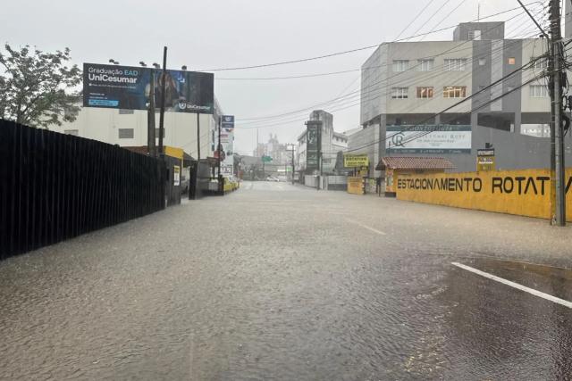 Após fortes chuvas em Criciúma, jogo entre Tigre e Operário-PR é adiado