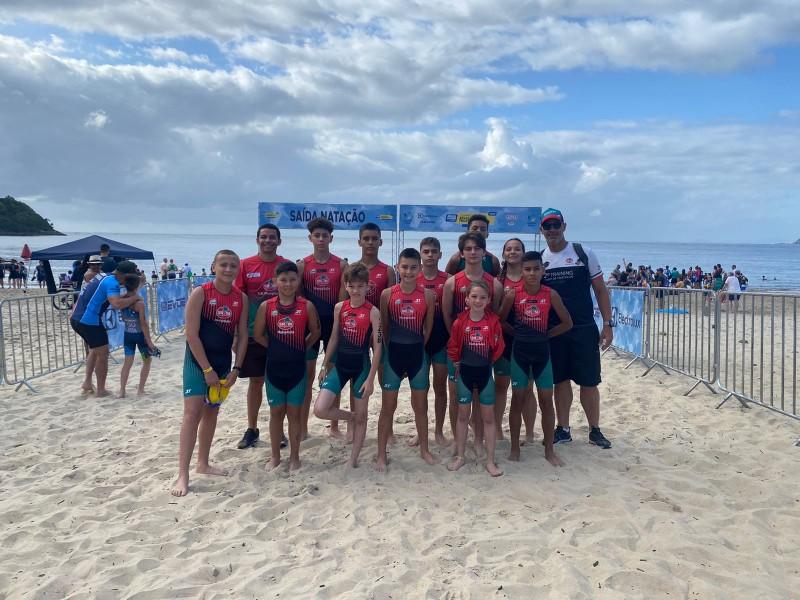 Triathlon do Mampituba/FME Criciúma faz bonito em Brasileiro Infantil