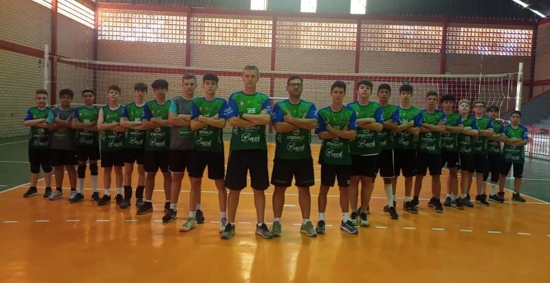 Vôlei masculino de Forquilhinha estreia na Liga de Santa Catarina