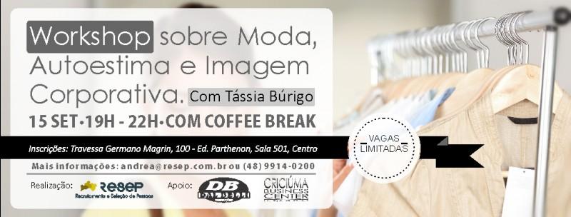 Workshop sobre Moda, Autoestima e Imagem Corporativa