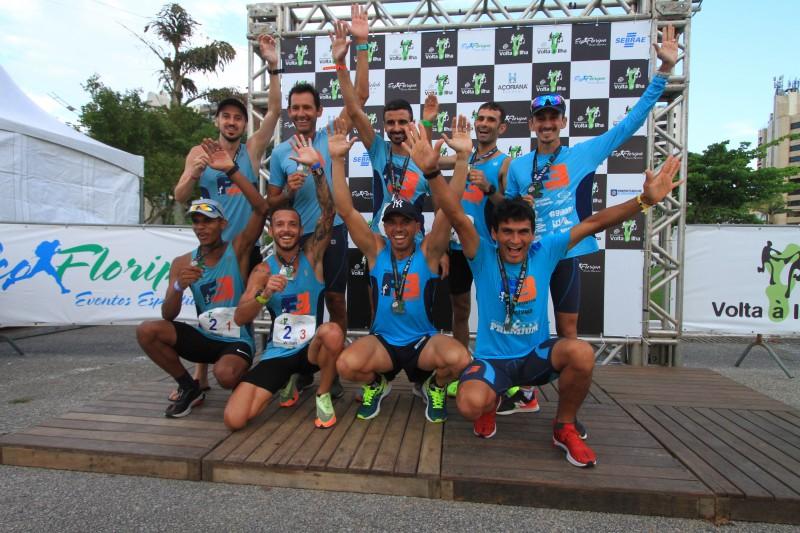 Equipe de Tubarão fatura o Revezamento Volta à Ilha 2022