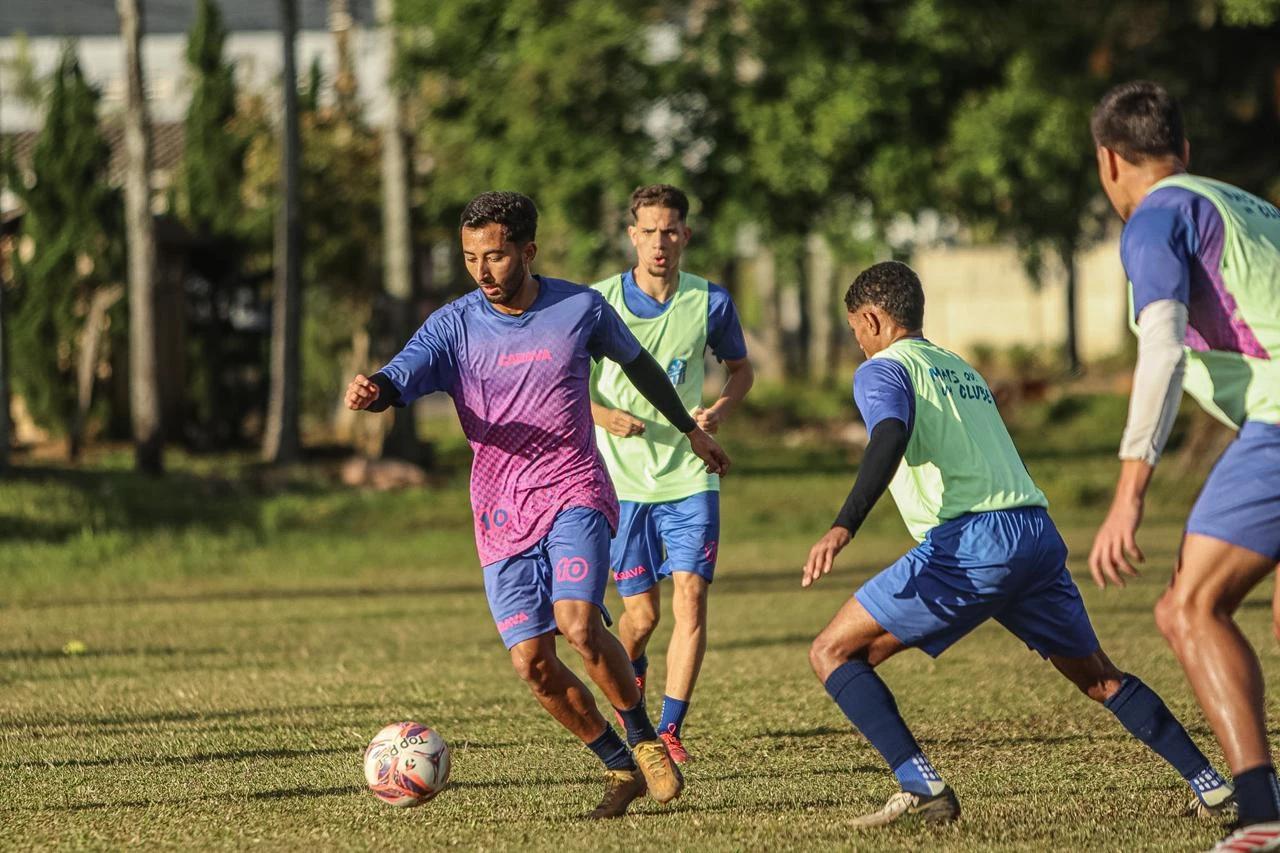 Fotos: após goleada, Caravaggio se reapresenta e inicia preparação para enfrentar o Tubarão