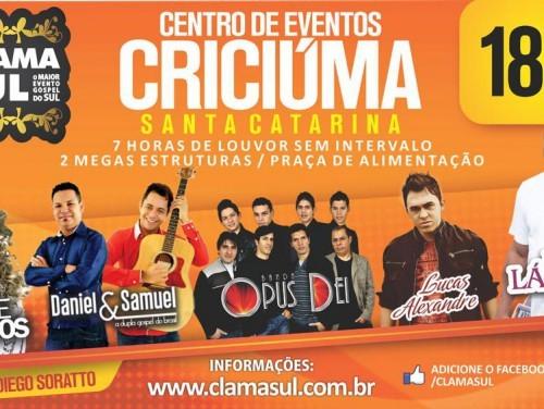 Clama Sul- evento gospel
