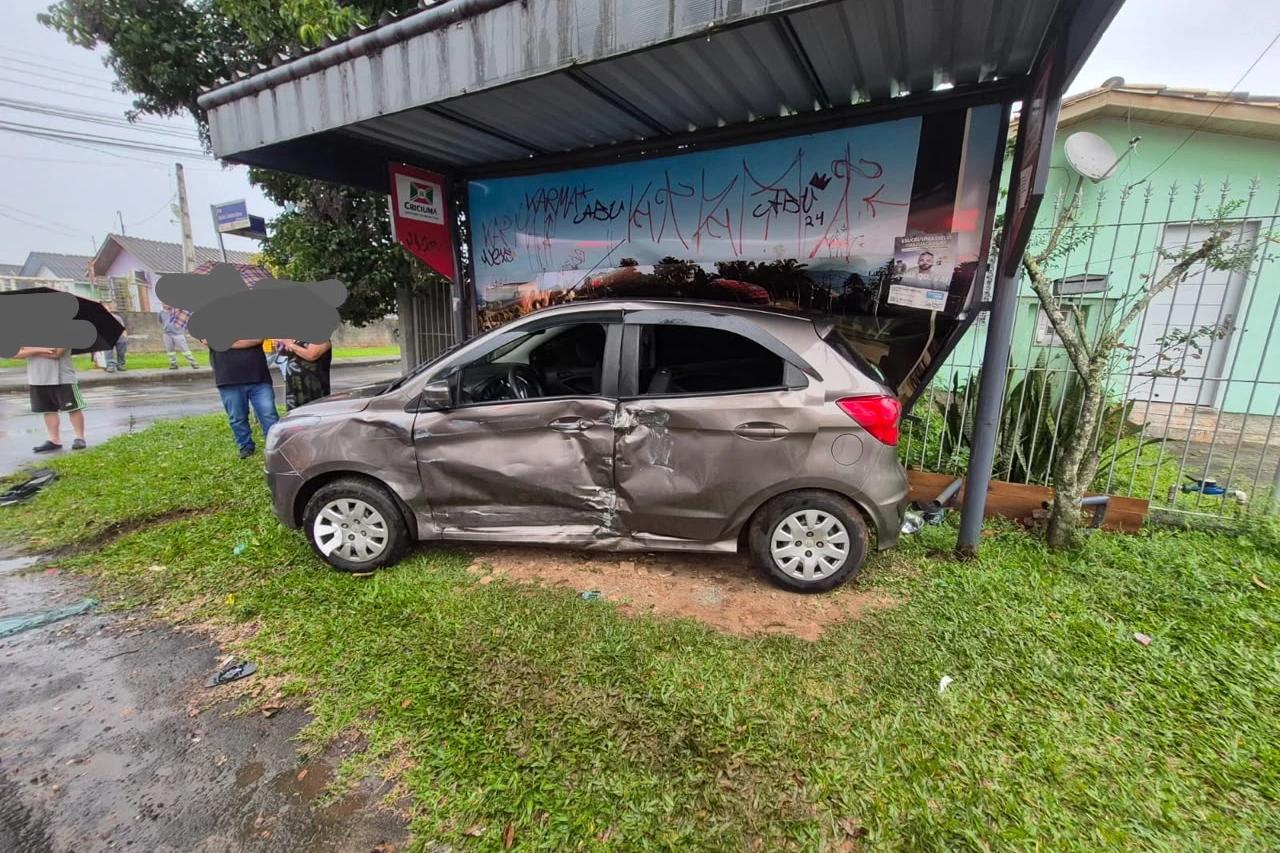 Idosa é encaminhada à UPA após acidente de trânsito em Criciúma