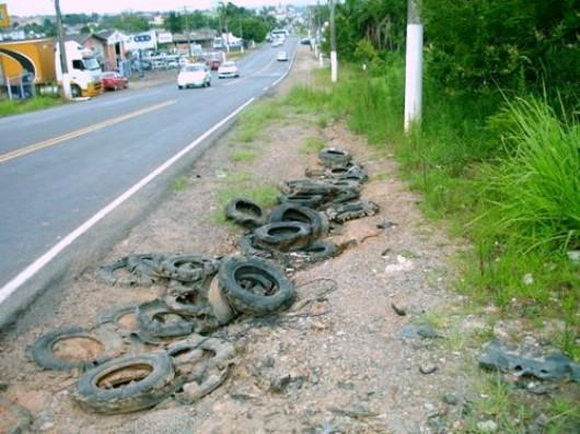 Famcri encontrou a solução para o descarte de pneus velhos