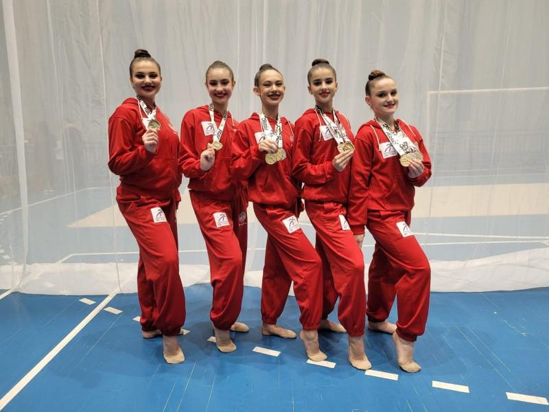 Ginástica Rítmica do Mampituba/FME Criciúma garante bons resultados em Estadual
