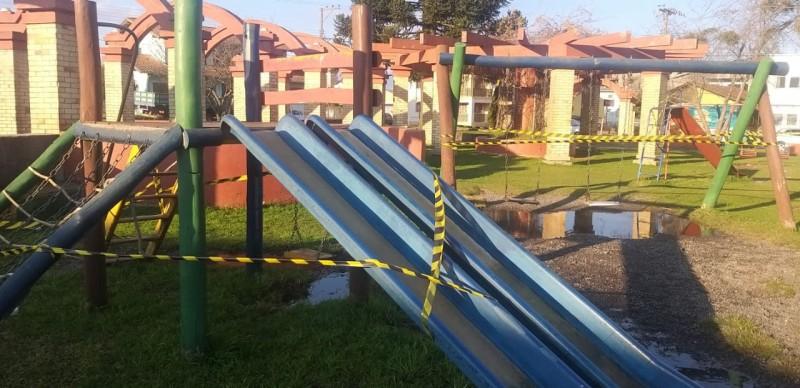 São Joaquim isola pontos turísticos e limita praças, parquinhos e academias ao ar livre