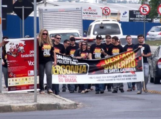Delegacias de Santa Catarina fechadas nesta quarta-feira