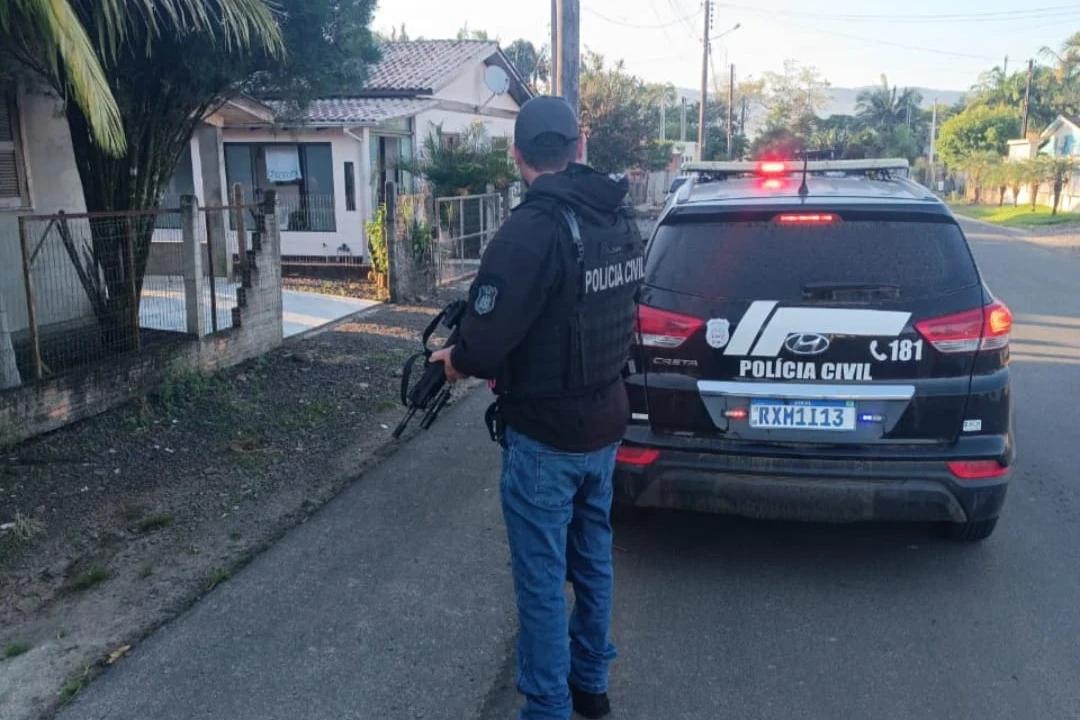 Investigado por estupro de vulnerável é preso pela Polícia Civil em Jacinto Machado