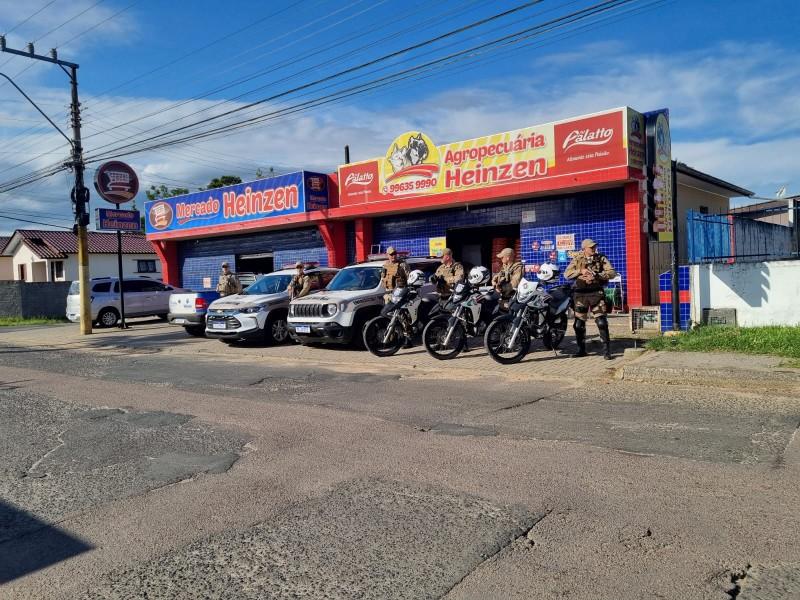Visando aumento na segurança criciumense, Polícia Militar realiza operações contra crimes