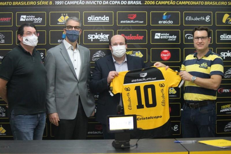 Cerâmica Elizabeth é a nova patrocinadora do Criciúma Esporte Clube