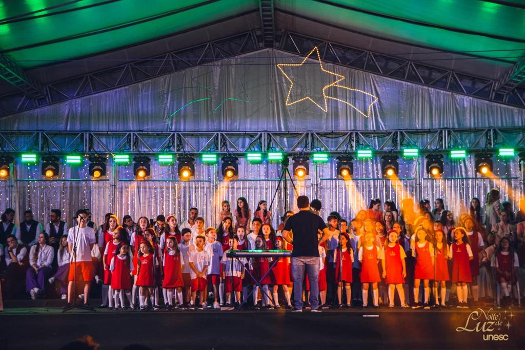 Unesc realiza Noite de Luz na Praça do Congresso
