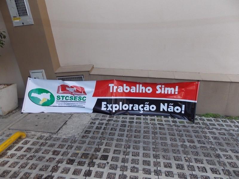 Sindicato dos Cartórios faz manifestação por valorização salarial