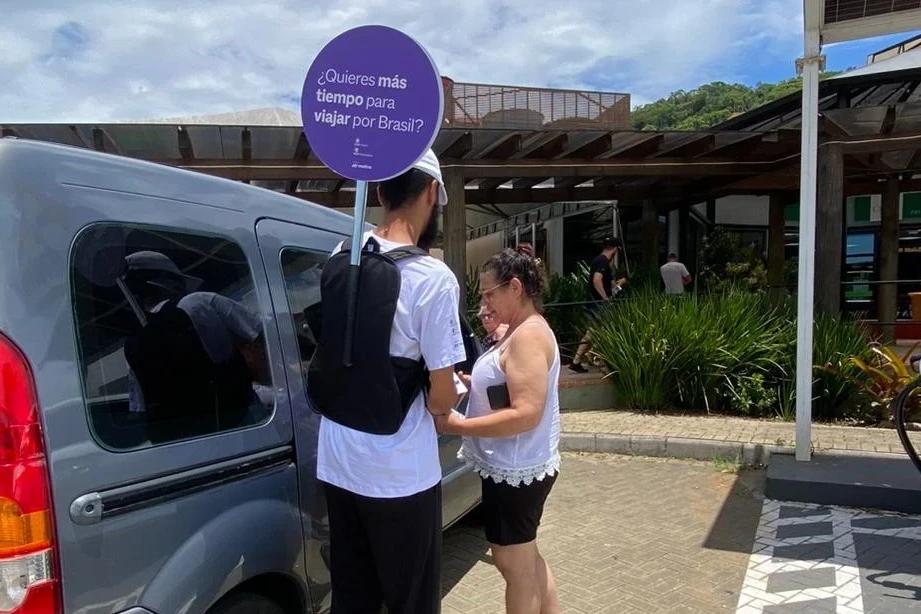 Ações de orientação ajudam turistas durante deslocamento para as festas de fim de ano