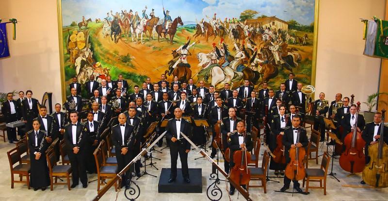 Pela primeira vez, Banda Sinfônica do Exército se apresenta em Criciúma