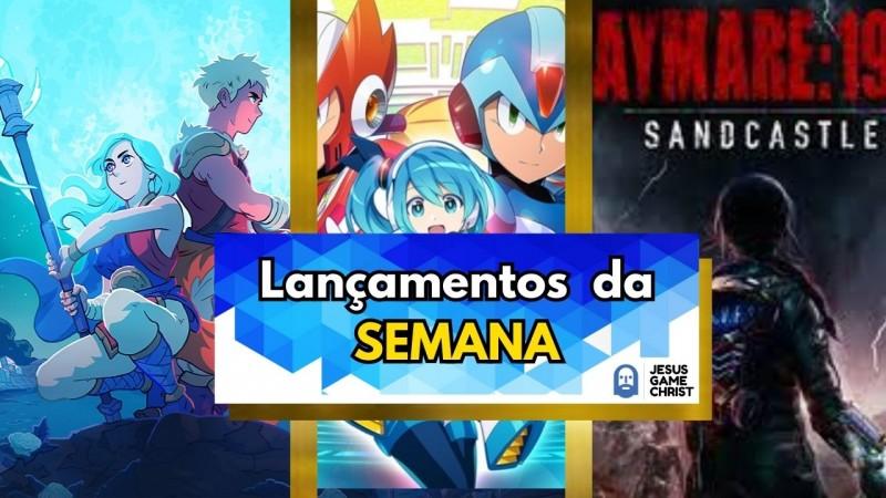 Principais lançamentos de jogos da semana