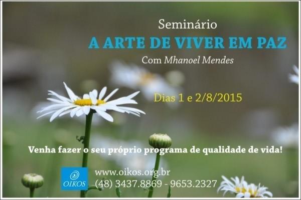Seminário - A Arte De Viver Em Paz